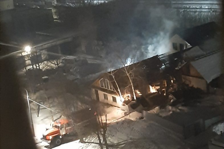 В Оренбурге в пожаре погиб один человек