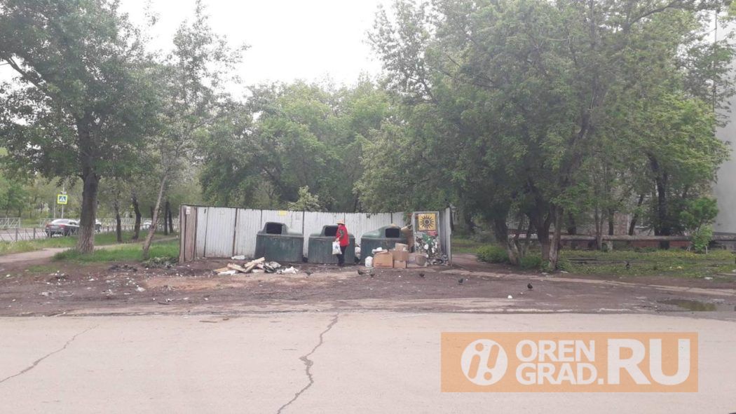 Завалы мусора на проспекте Гагарина образовывались из-за безответственности жителей