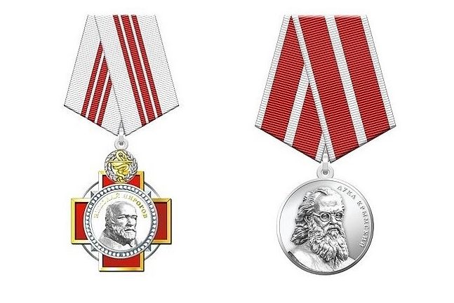 Оренбургский врач награжден медалью Луки Крымского