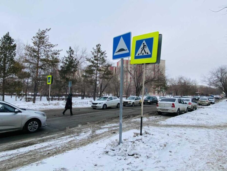 Администрация Оренбурга признала ошибку в установке дорожного знака