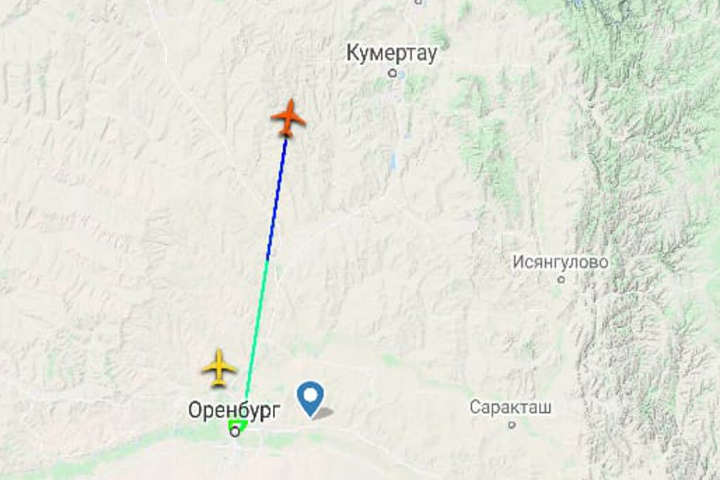 Два самолета из Москвы не смогли приземлиться в Оренбурге