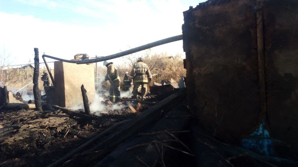 Пожар в Новосергиевском районе унес жизнь пенсионера