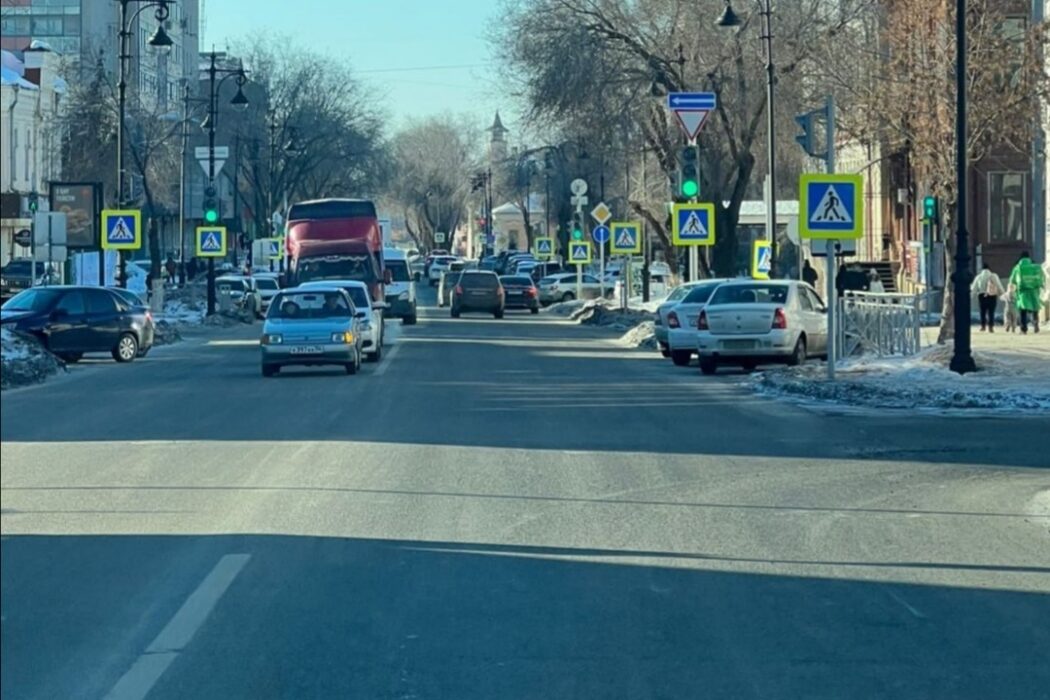 В Оренбурге появилась самая "пешеходная" улица