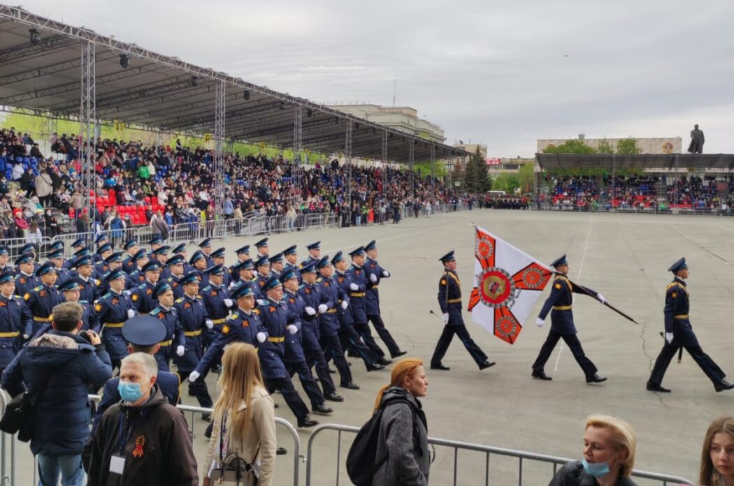 В Оренбурге прошел Парад Победы