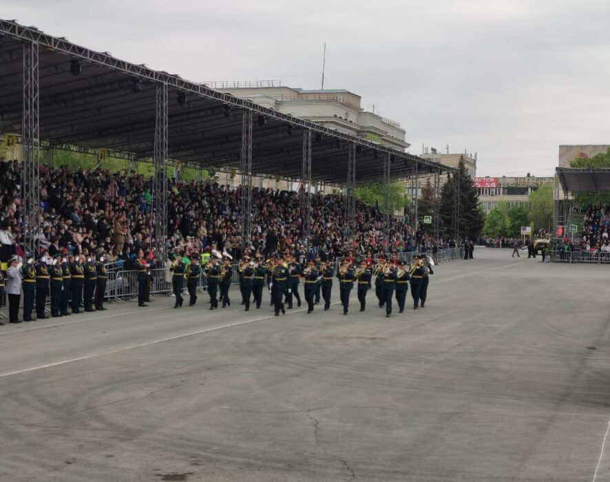 В Оренбурге прошел Парад Победы