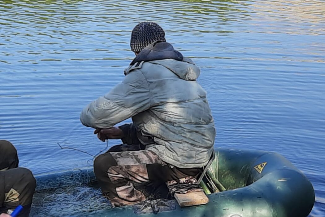 На реке Урал в Беляевском районе попались очередные браконьеры