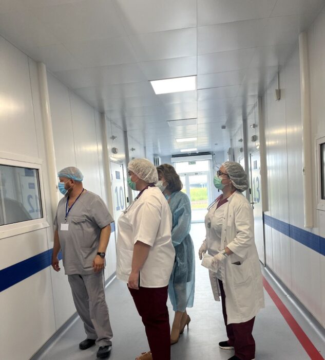 В Оренбургской областной инфекционной больнице растет число зараженных коронавирусом