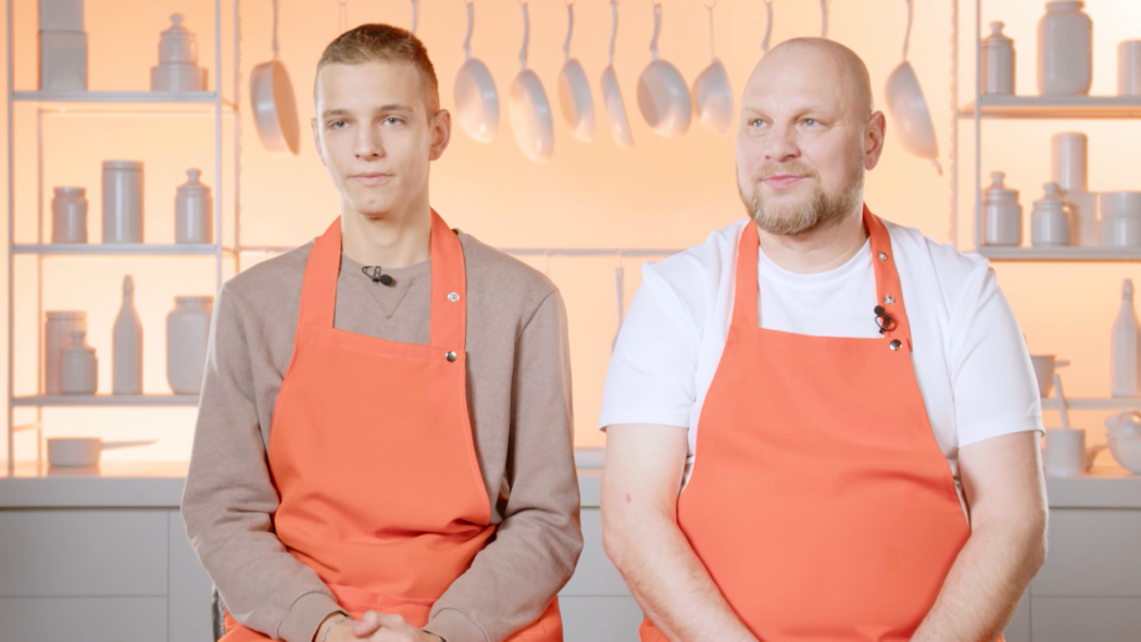 Отец и сын из Оренбурга приняли участие в новом кулинарном шоу