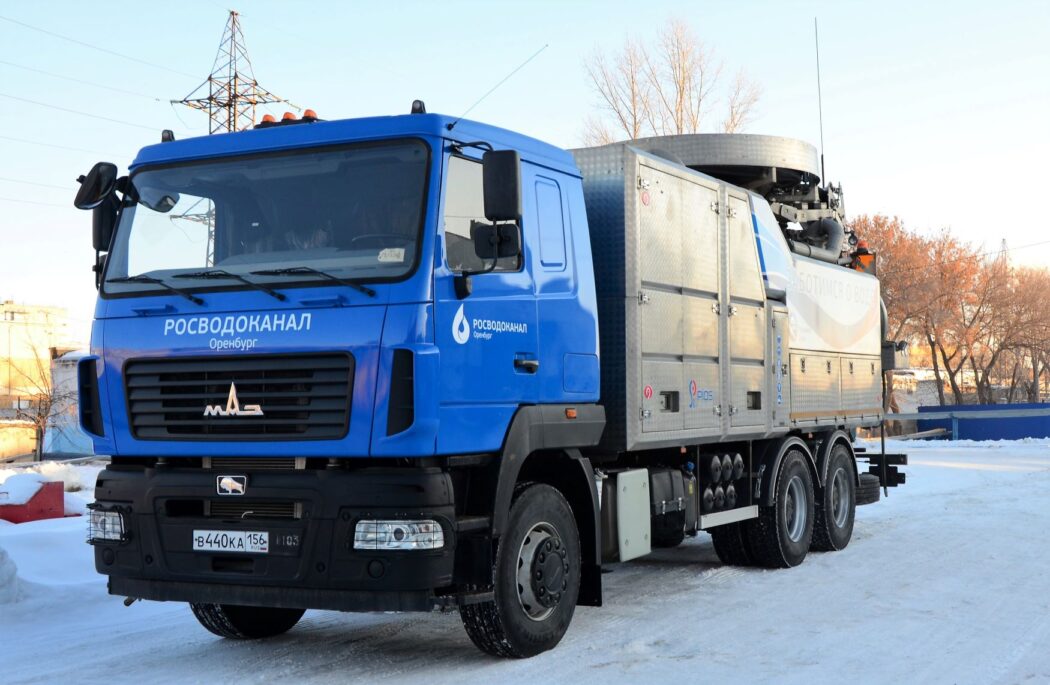 «Росводоканал Оренбург» обслуживает городские сети при помощи новой спецтехники