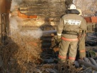 В Сорочинске ночью на 26 марта сгорел автомобиль