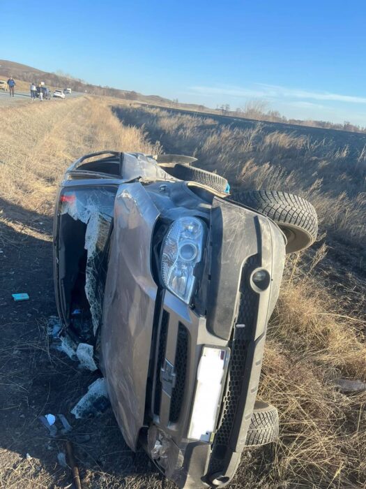 На дороге Орск-Гай в аварии пострадали шесть человек
