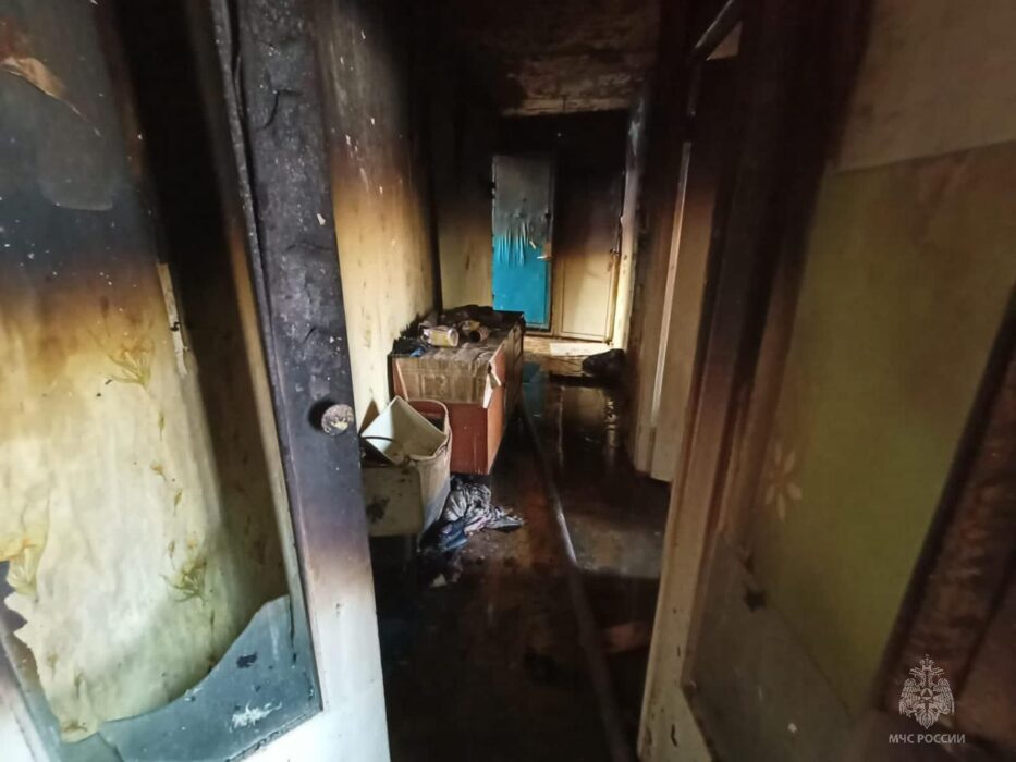 В Абдулино из пожара в жилом доме спасли двух человек