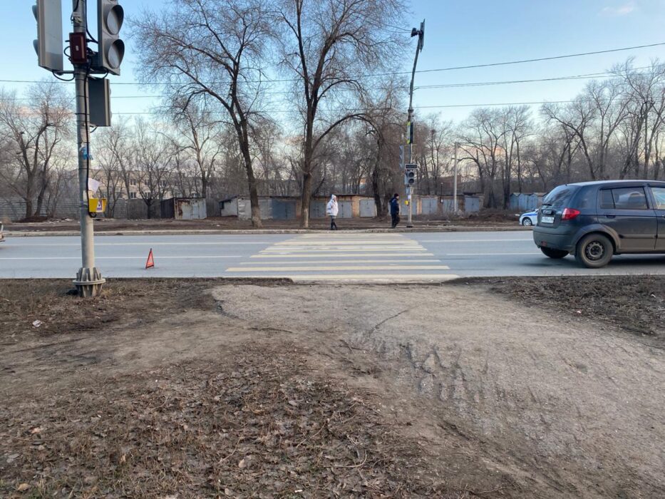 В Оренбурге на улице Шевченко сбили пешехода