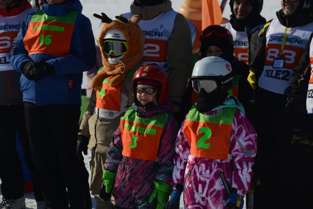 На горнолыжке в Гребенях завершились соревнования тандемов